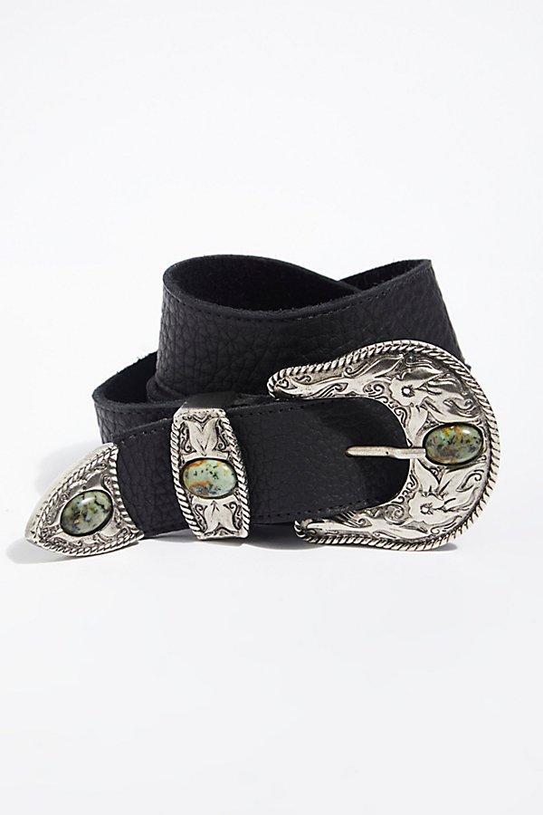 Sawyer Embellished Belt By Leatherock At Free People